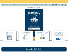 Tablet Screenshot of membersfirstccu.com